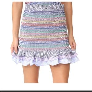Petersyn stretch skirt rainbow